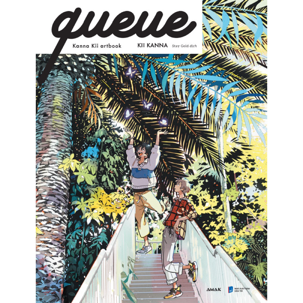 Sách QUEUE - Kanna Kii Artbook - Amak