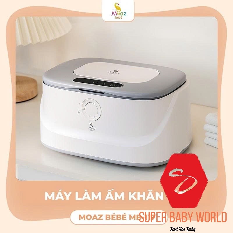 Máy Làm ấm Khăn ướt Moaz BéBé MB-117 Shop Sbw