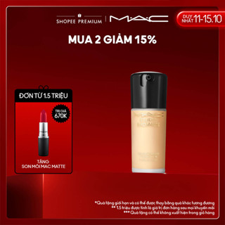 Kem nền căng bóng MAC Studio Radiance Serum Powered Foundation 30ml với nhiều thành phần dưỡng da & độ che phủ linh hoạt