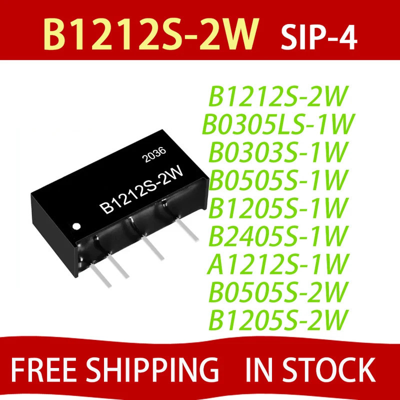 5 Chiếc B1212S-2W B1212S-2WR2 B121212S B0505S B0305LS B0303S B0505S B1205S B1205S B2405S B2405S A121