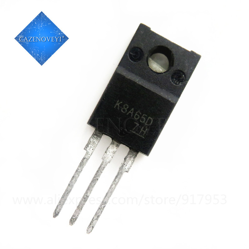 10 Mảnh TK8A65D TK8A65 K8A65D TO-220F 650V 8A chip gốc mới
