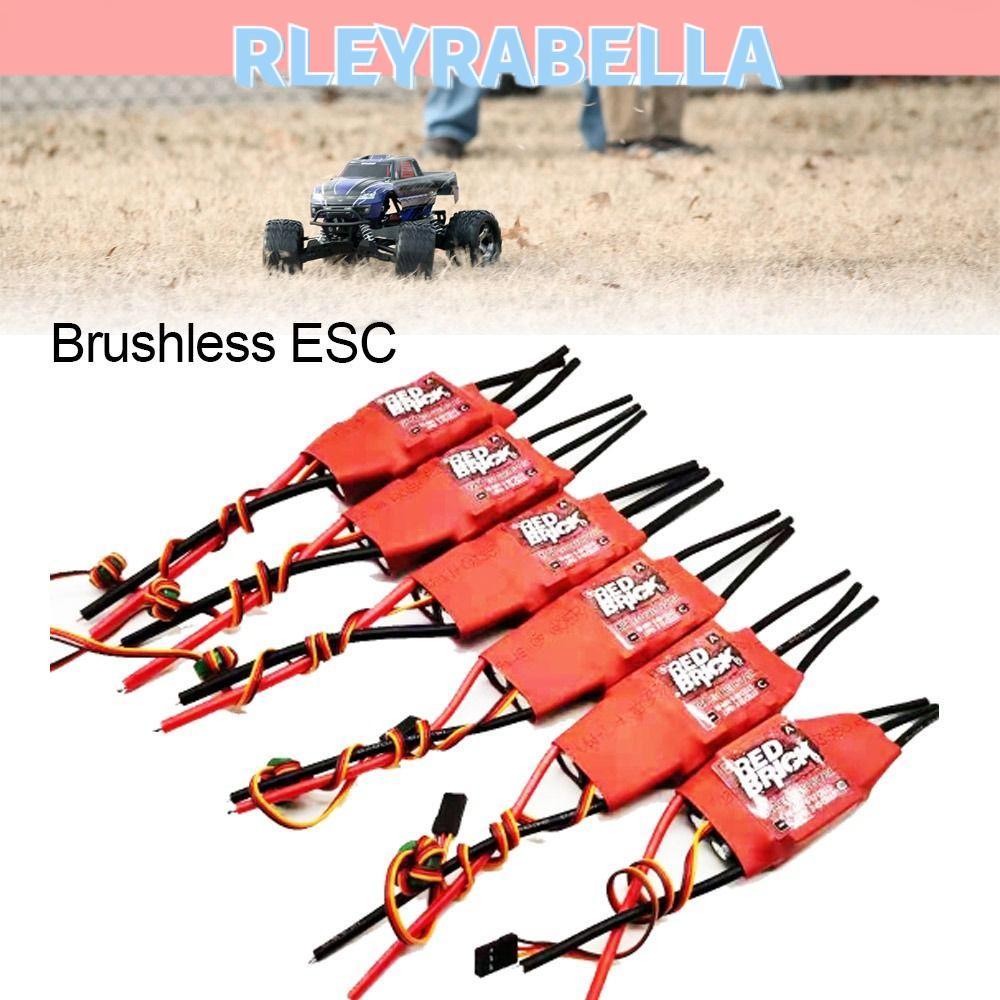 RLEYRABELLA ESC không chổi than, Bộ phận RC 50A 70A 80A 100A 125A 200A Bộ điều khiển tốc độ điện tử,