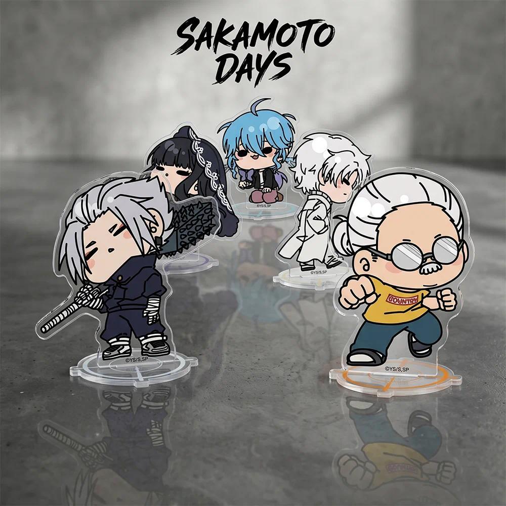 Sakamoto Days Nagumo Yoichi Asakura Shin  Dễ thương Anime Acrylic Stand keychain Figure all roles  S