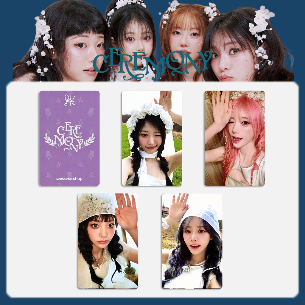 4 QWER Lễ Lomo Cards Bawige WVS Sinh 2 Rock POP-UP MANITO TBH FAKE IDOL Thuật toán Blossom Harmony t