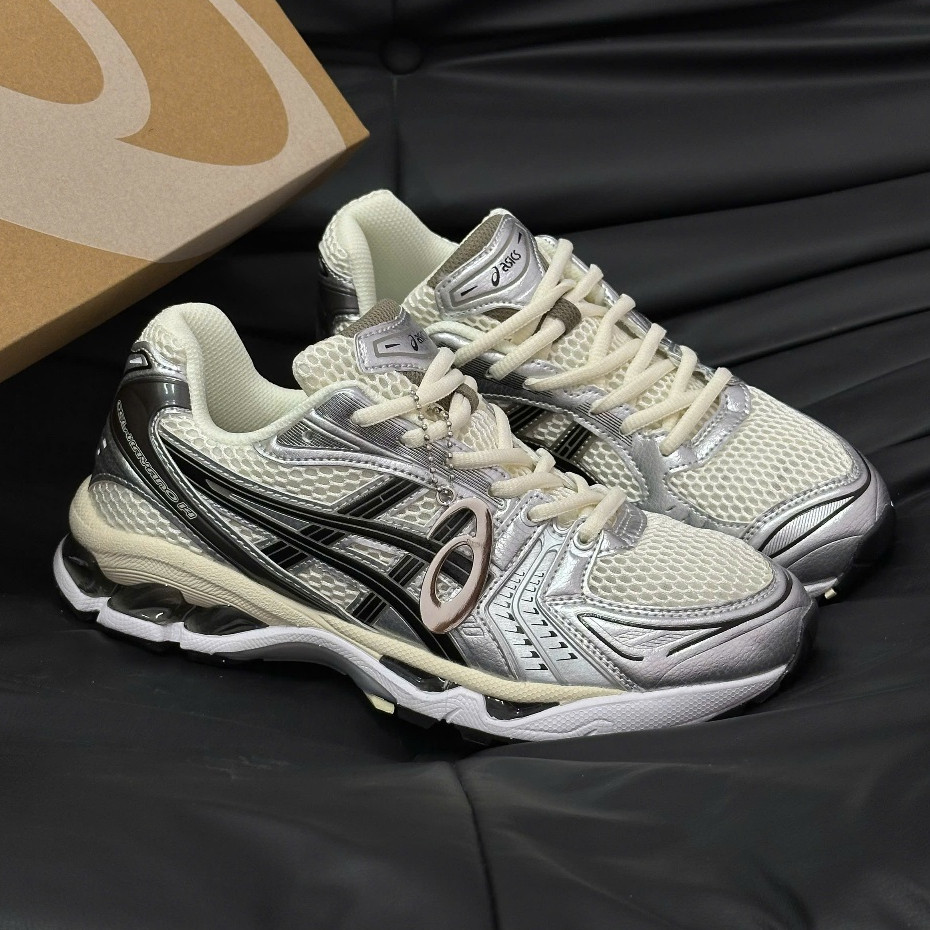 Giày Thể Thao_A.sicc Gel Kayano 14 Cream Black FullBox Cho Nam Nữ
