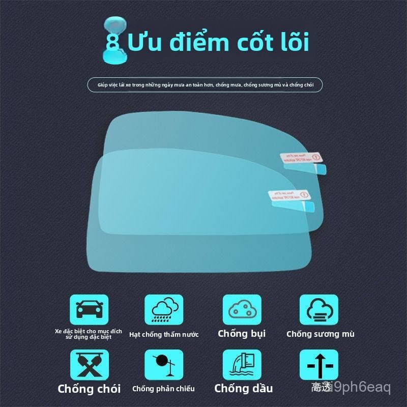 Miếng dán chống nước gương chiếu hậu cho NIO ES8 ES6 EC6 ET7 bao phủ toàn diện bán chạy nhất