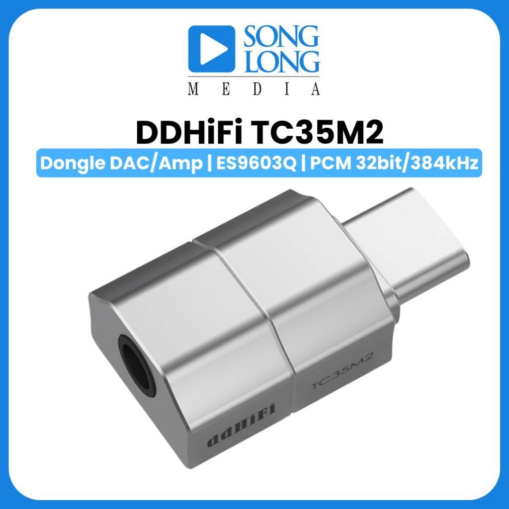 Dongle giải mã âm thanh DDHiFi TC35M2 - Chính hãng phân phối