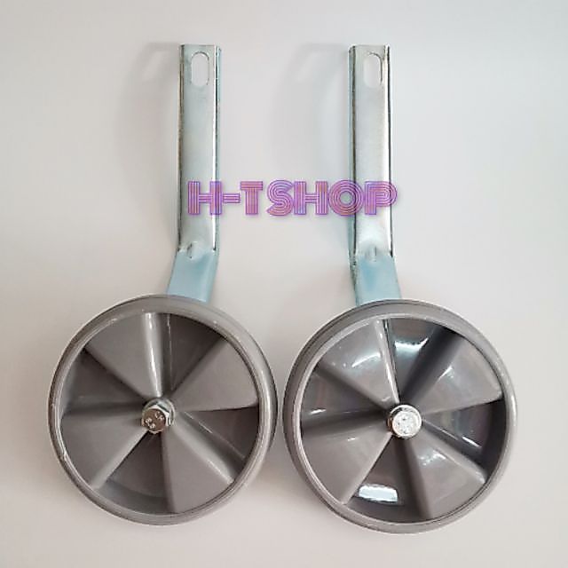 Bánh Phụ Màu Xám Xe Đạp Trẻ Em