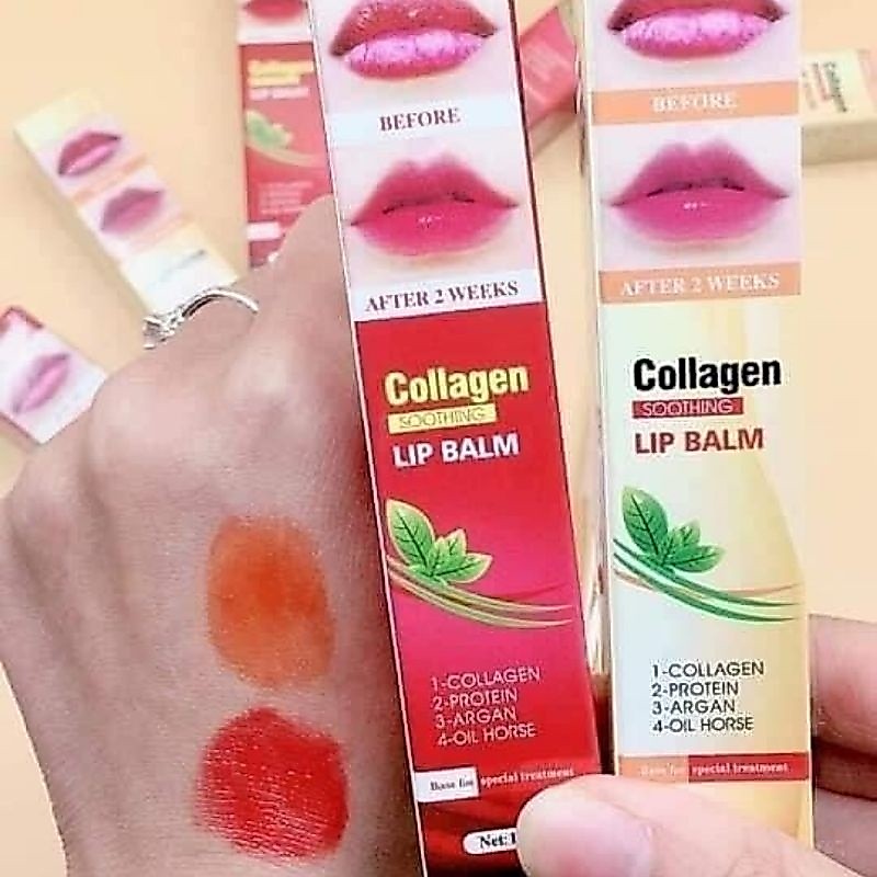 Son dưỡng môi kích màu sau xăm Collagen