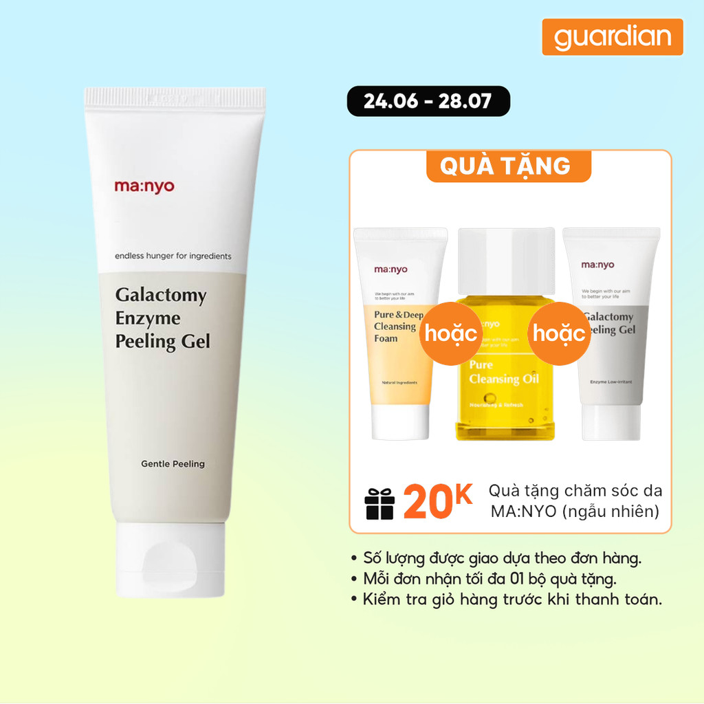 Gel Tẩy Tế Bào Chết Ma:Nyo Galactomy Enzyme Peeling Gel 75ml | Guardian Việt Nam