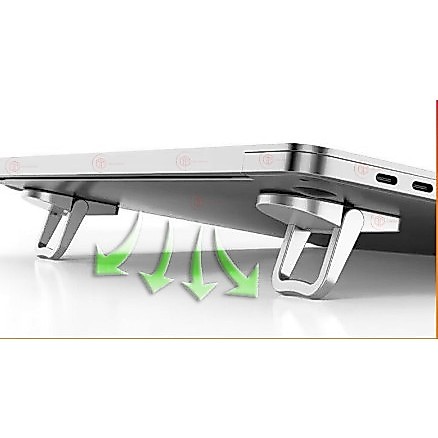 Giá Đỡ Laptop, Đế Tản Nhiệt Laptop, tứ 10-18inch ,Đế Kê Laptop Mini Bộ 1 Cặp Cho Các Dòng Laptop,Đế 