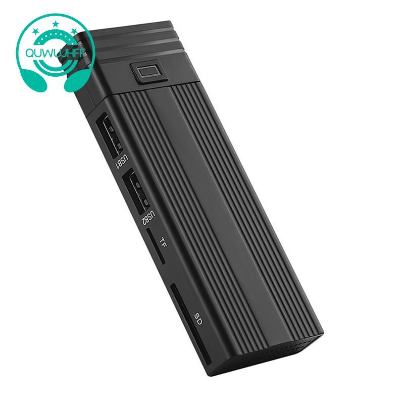 10Gbps Nhôm 5 Trong 1 USB C Hub M.2 NVMe NGFF SSD Vỏ NVMe Hộp SD TF Đầu Đọc Thẻ Loại C HUB Dock