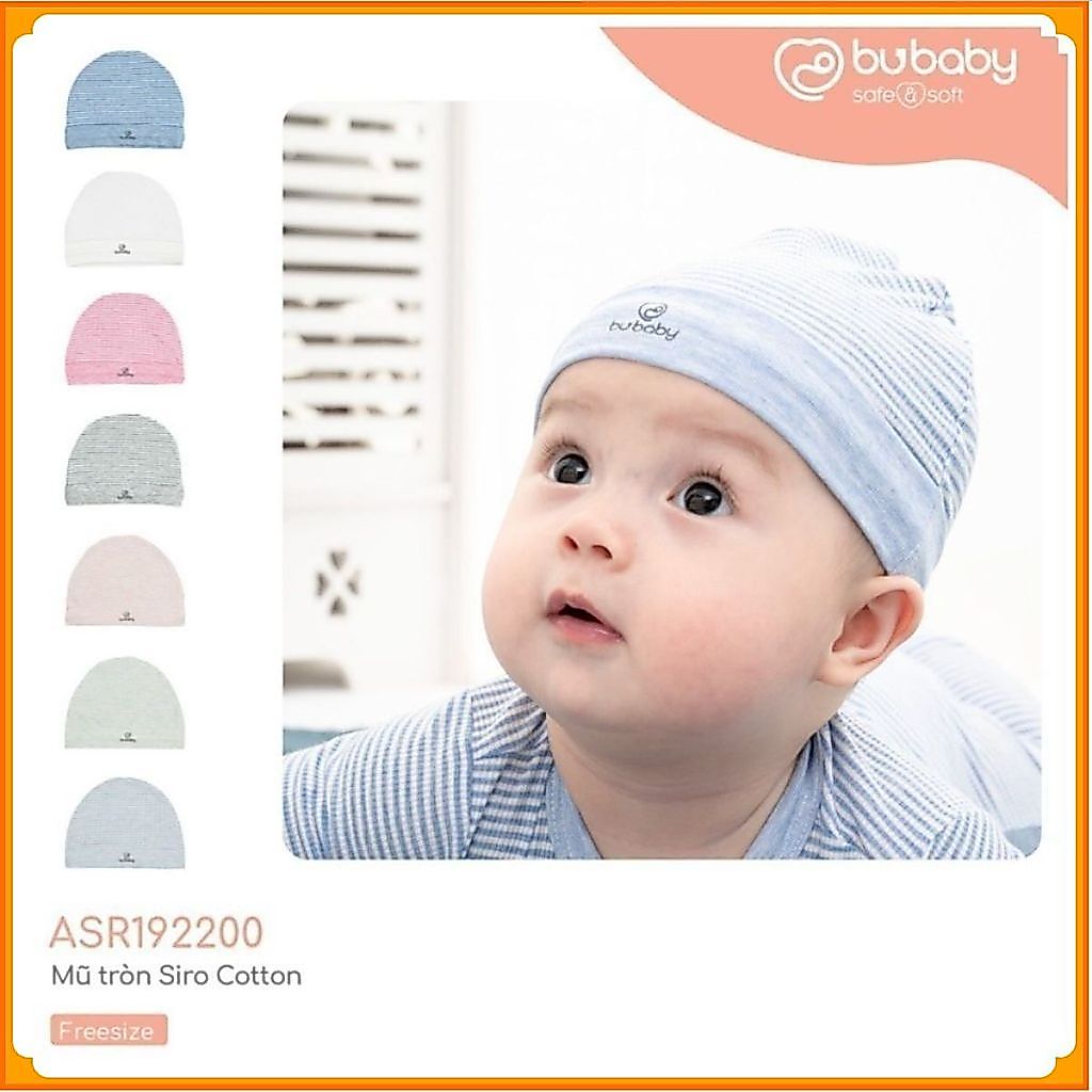 [BU Baby] Mũ sơ sinh cho bé - Mũ tròn ASR19S300 ABB192200 ASR192200 ABB1922NS -  sơ sinh - Mũ sơ sin