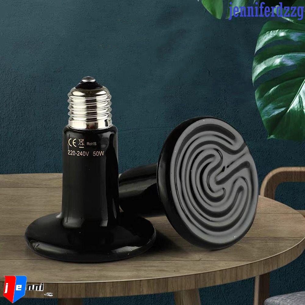 Bóng đèn sưởi ấm bằng gốm JENNIFERDZZG, Bóng đèn sưởi ấm thú cưng hồng ngoại 220V, Máy sưởi bò sát c