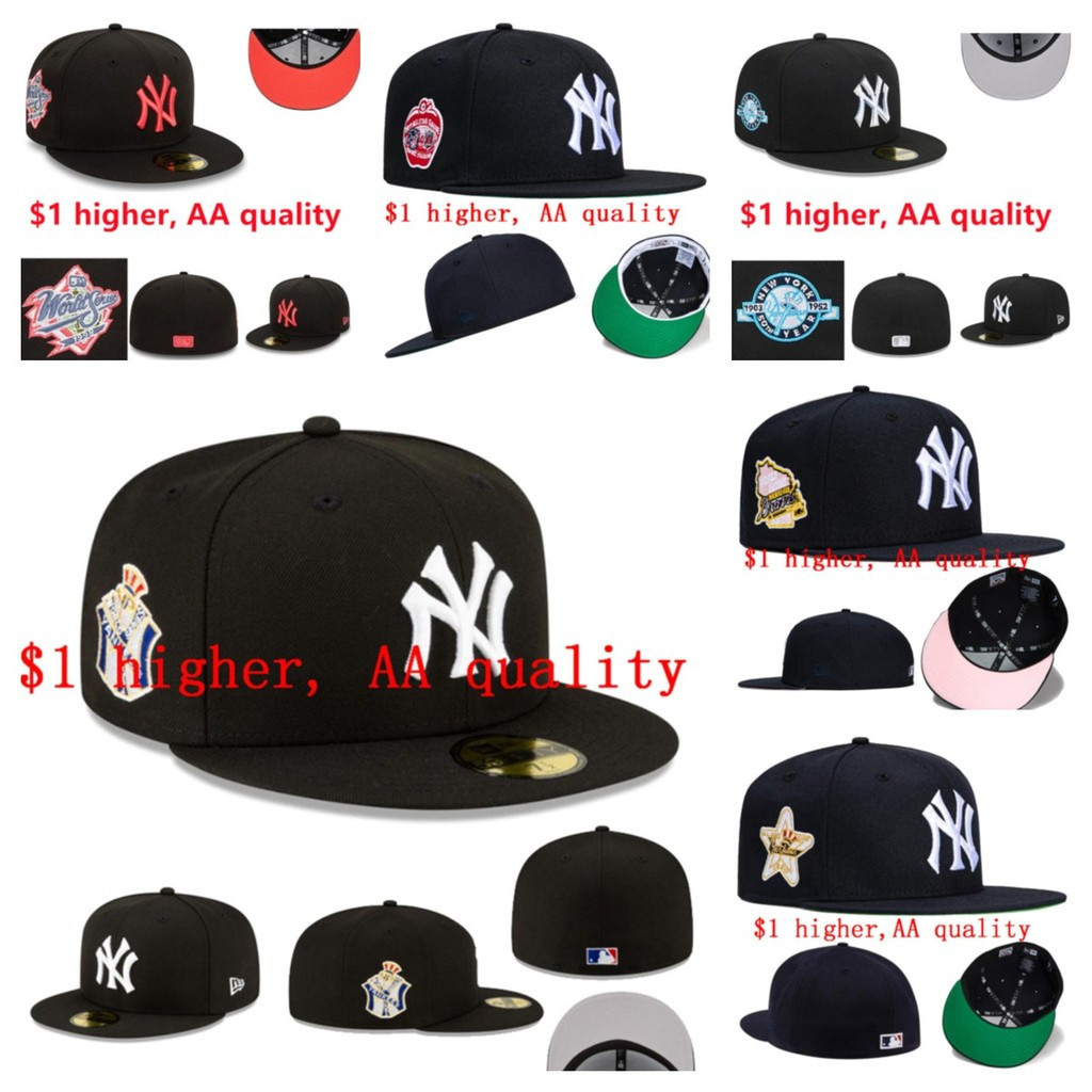 AA Quality Fully Closed Baseball Hat Fashion Outdoor Sports Hat B8MM