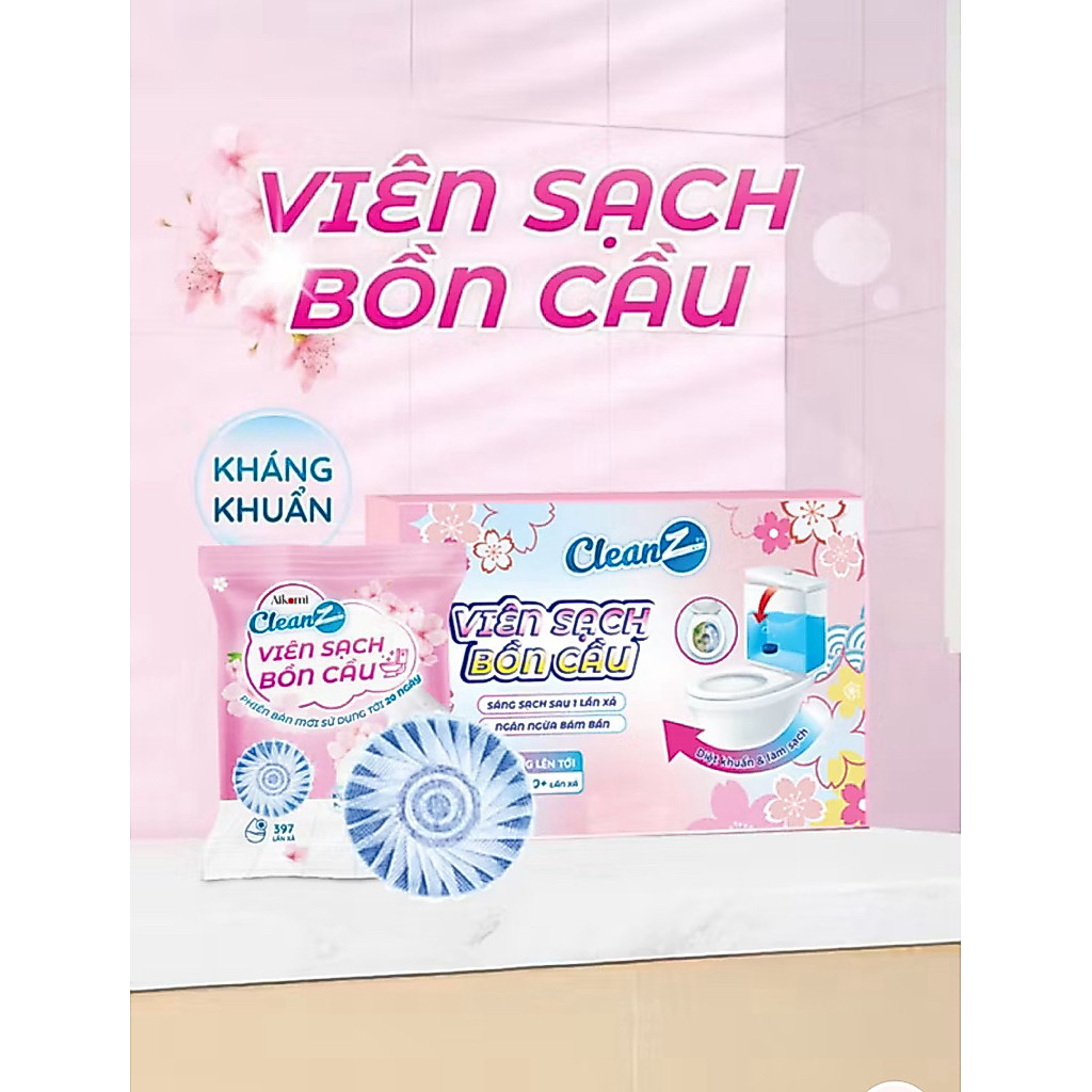 Combo Viên Sạch Bồn Cầu Cleanz