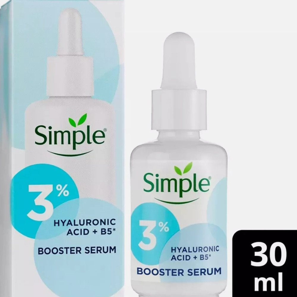 Simple 3% Hyaluronic Acid + B5 * Sản phẩm chăm sóc da Booster Serum phù hợp Hàng có sẵn TTK MALL B45