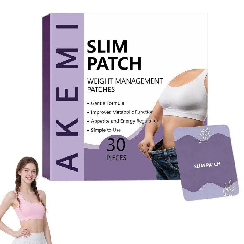 Miếng dán mỏng Akemi, Miếng dán Akemi, Miếng dán quản lý cơ thể dành cho nữ và nam giới - Công thức 