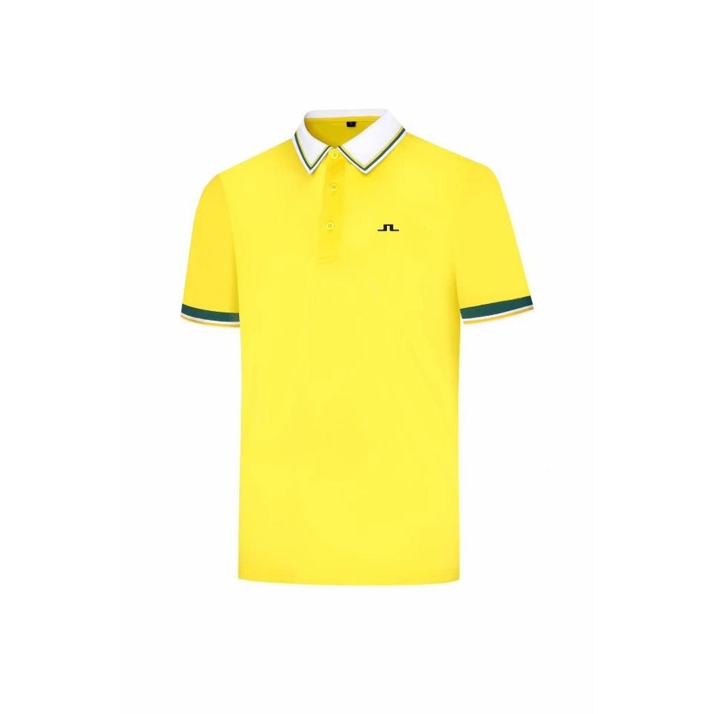 Áo Polo Nam Mới JL Golf Tay Ngắn Thể Thao Ngoài Trời Hàng Đầu Golf Jersey