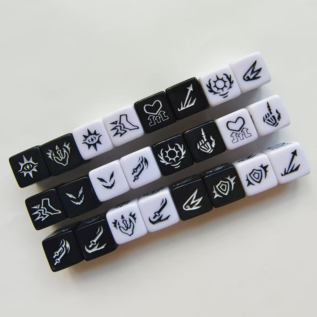 MTG Dice D6 mới với các biểu tượng từ khóa - Magic: The Gathering Spindown Life Counter cho các trò 