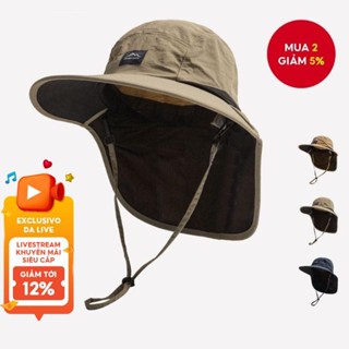 Mũ chống nắng cho nam và nữ Cắm trại câu cá cổ mùa hè