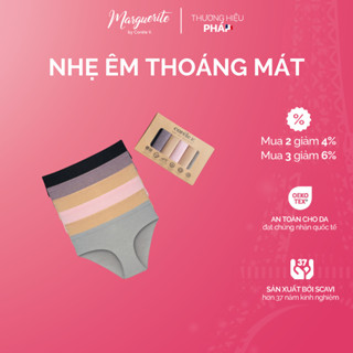 [Combo 6 QUẦN TIẾT KIỆM] quần lót nữ bản lưng vừa vải sợi sồi/ Modal tự nhiên mềm mát, chuẩn OEKO-TEX | CORÈLE 07144