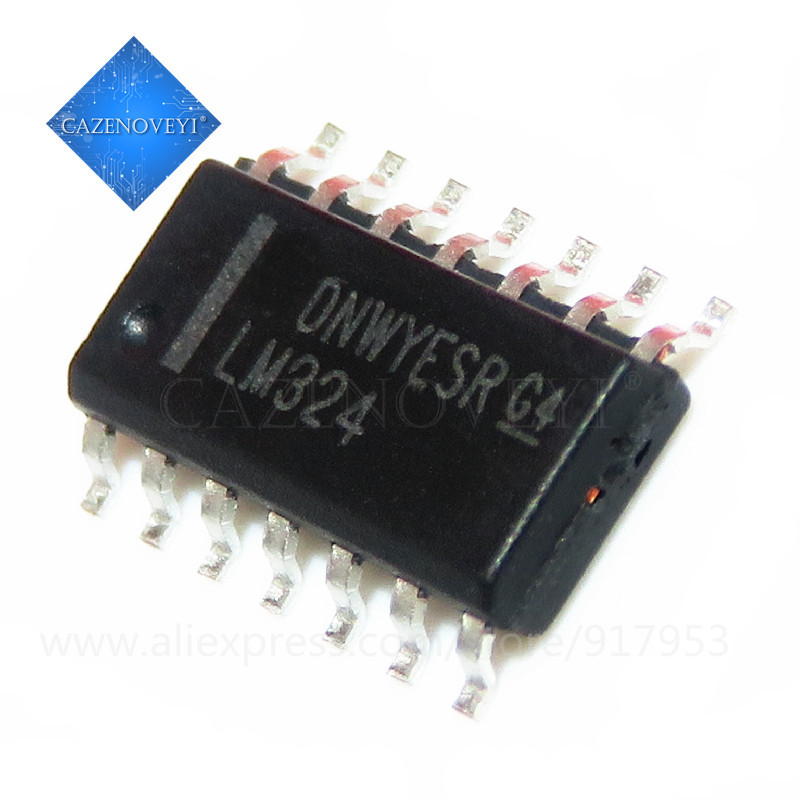 20 Mảnh LM324DR2G LM324DR LM324DT LM324 SOP-14 chip gốc mới