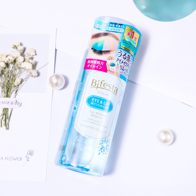 Nhật Bản Bifesta Bifesta Bifesta Eye Lip Makeup Remover Mandan Makeup Remover Female Water Oil Separ