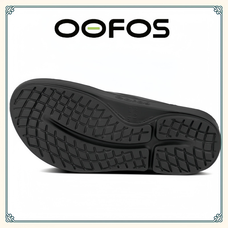 Giày phục hồi chấn thương PMTQ OOFOS Oo Slide After Injury, Đen, Nhẹ; Giảm đau khớp, Chọn thiết kế G