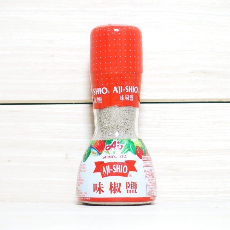 AJI-SHIO Hương Vị Malaysia Bột Tiêu Muối Ajinomoto Nhúng Mì Trái Cây Súp Gia Vị 80g / AJI-SHIO Hương