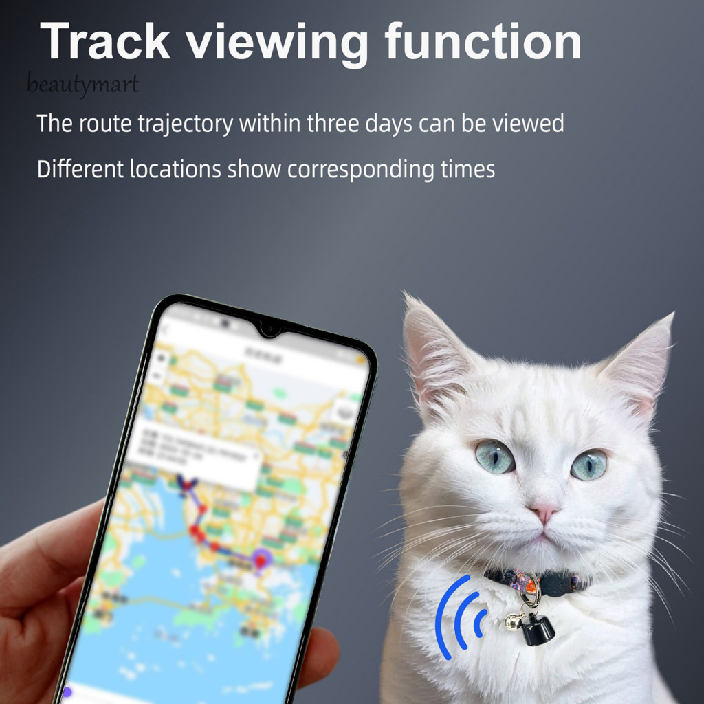 Không đăng ký Gps Tracker Pet Gps Tracker Collar – Vị trí toàn cầu thời gian thực Mini Anti-lost Dog
