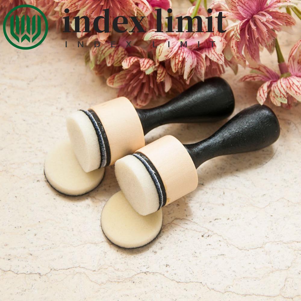 INDEX LIMIT Mini Ink Paints Mixing Blending Tools, DIY Scrapbooking Domed Flat Domed Foam Refills To