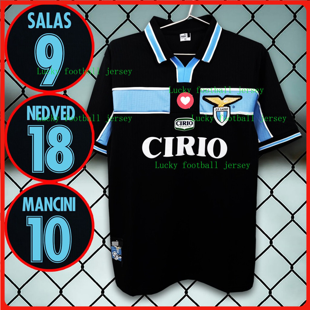 Bóng đá Retro 1998 / 99 Áo bóng đá sân nhà Lazio Nam - In tên & số có thể tùy chỉnh, S-2XL | Trang p