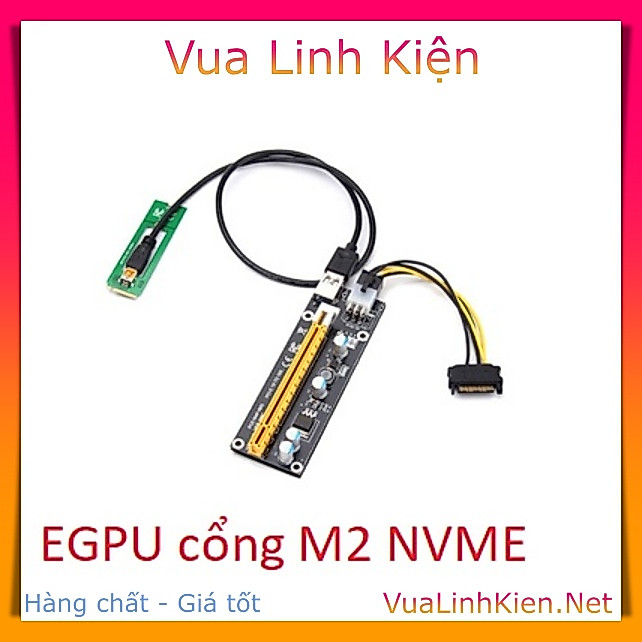 Mạch lắp VGA vào laptop (eGPU) cổng M2 NVME