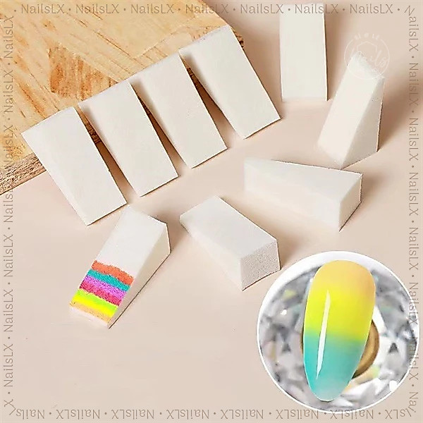 Mút dậm ombre, mút dâm móng ombre trang trí móng