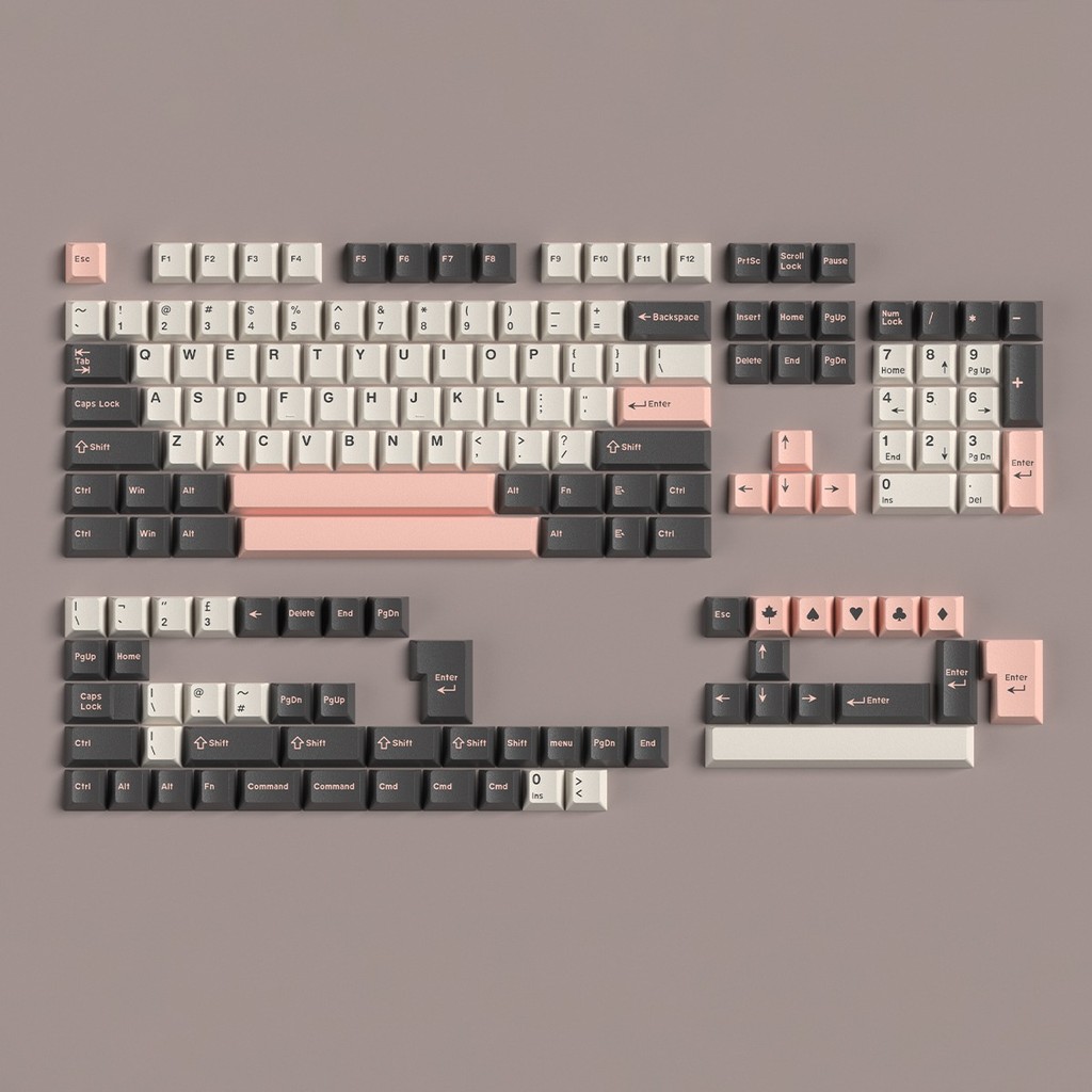 [HỎA TỐC HN - HCM] Bộ nút bàn phím cơ | Keycap Mintcaps Cherry Olivia ABS Doubleshot - Light