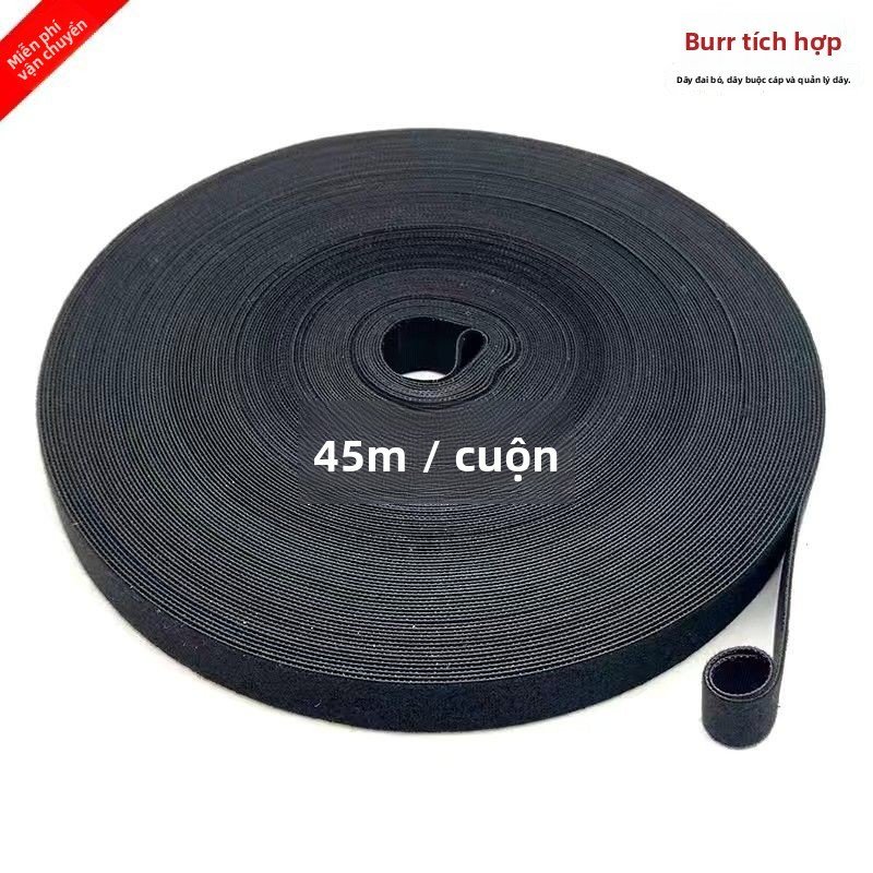 Dây đai dán 45m quản lý dây cáp mạng điện thoại trong phòng máy gọn gàng tiện dụng chính hãng