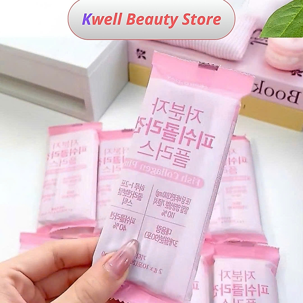 [ 10 gói nhỏ ] Collagen thủy phân Fish Plus Nutri D-DAY xóa mờ nám, hỗ trợ làm trắng sáng da, chống 