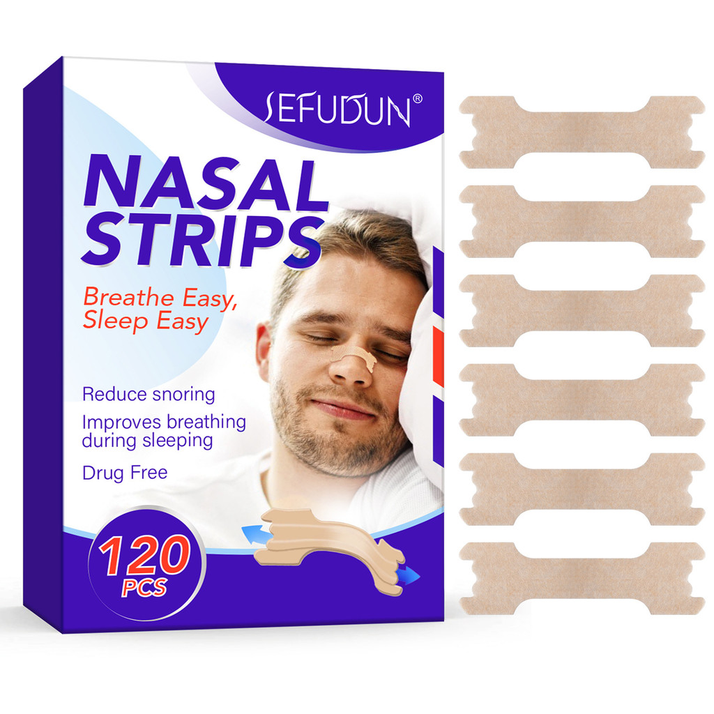 SEFUDUN Smooth Breath Nasal Patch Giảm Mũi Hơi Thở Mịn Giảm Ngáy Chống Thở Thở Miếng Dán Mũi
