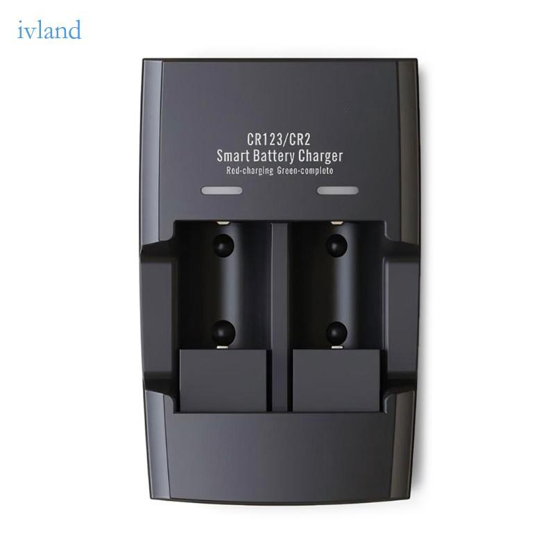 IVL 3 2V LiFePO4 Sạc 3 7V Pin Sạc Cho RCR123 RCR2 16340 17335 14250 Pin Sạc Phụ Kiện