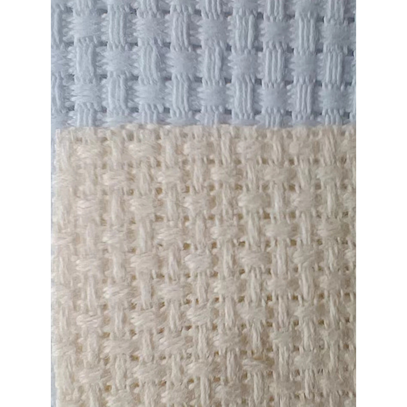14CT Nhẹ Màu Be Chữ Thập Vải 14CT Nhẹ Màu Be Thêu Vải Lưới Nhỏ Vải Cotton Nguyên Chất 14 Lưới Cotton