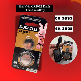  PIN Cr2032 Duracell dung lượng lớn 3V cho Smartkey 