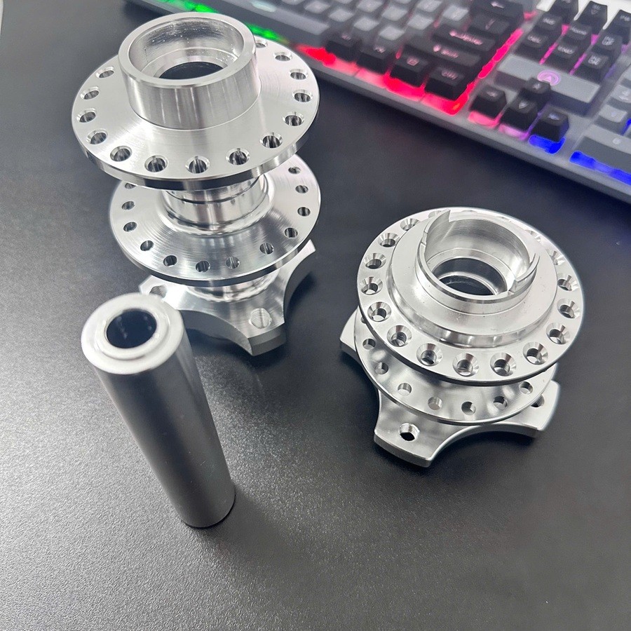 🔹 Bộ ĐÙM DRAG CNC xe Exciter 150 (Ex150 ; Y15ZR) Đùm Trước và Đùm Sau (Kèm cốt )