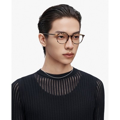 MUJOSH - Gọng kính oval unisex bản vừa thời thượng_MJ11FM1144-TEC4