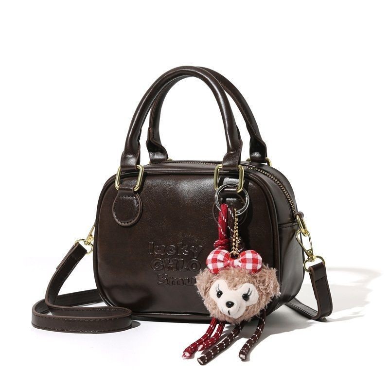 Túi xách nữ Jian Neng Niche – Bowling retro, đeo vai/chéo, thời thượng mới, cảm giác cao cấp