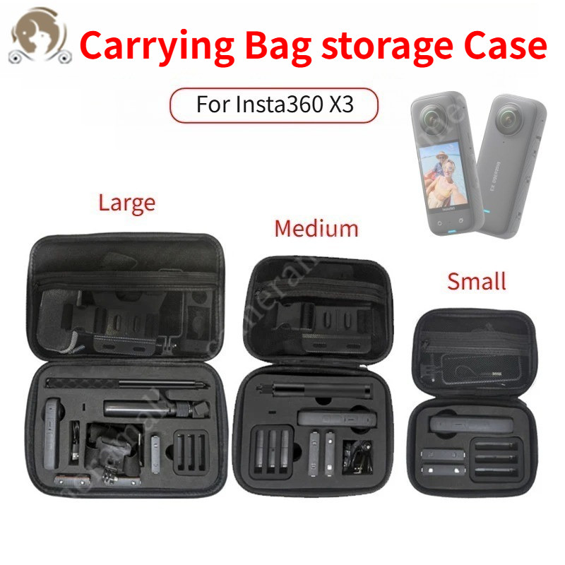 Ốp Bảo Quản Cho Insta360 X3 Túi Đựng Chống Thấm Nước Cho Máy Ảnh Hành Động Insta360 X3 X2