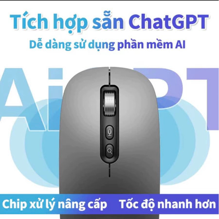 PENDEOLU Chuột AI Thông Minh A7- Bluetooth & 2.4G | Dịch Giọng Nói + Văn Bản | Hỗ Trợ 120 Ngôn Ngữ | Pin Sạc Type-C | BigBuy360 - bigbuy360.vn