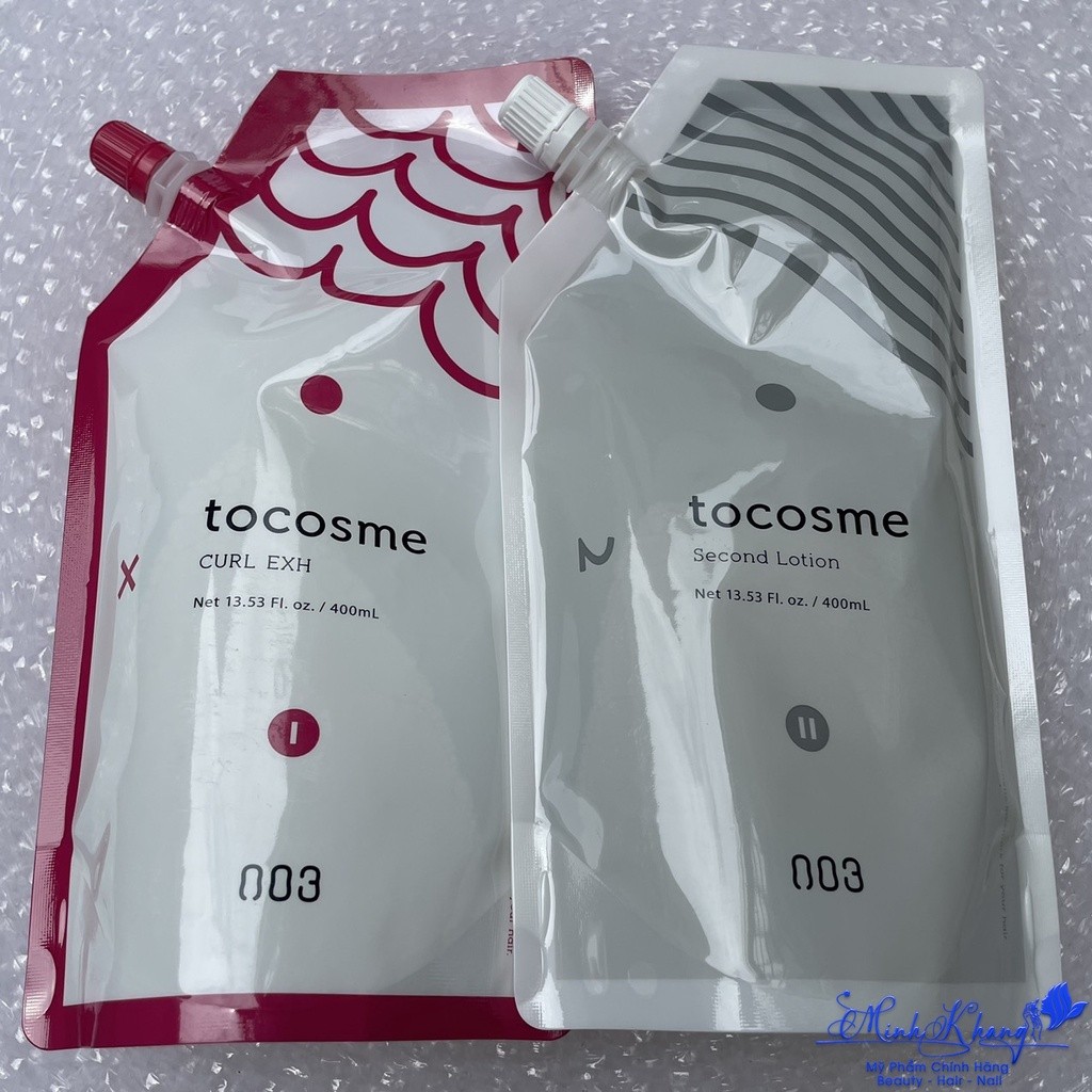 Cặp uốn cao cấp Tocosme 003 Number Three 400mlx2 [ MK ]