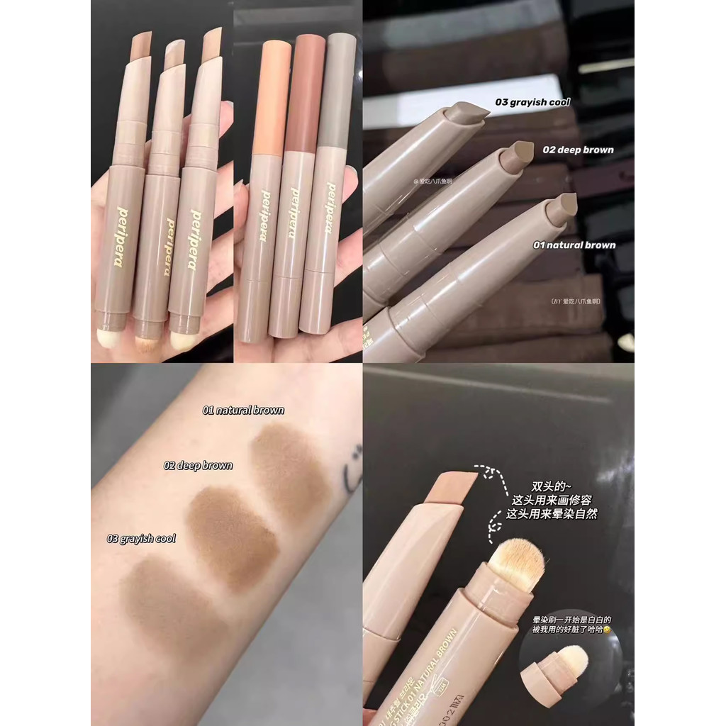 Hàn Quốc Hàn Quốc Peripera Peripera Shadow Pen Hai Đầu Dual-Use Contouring Pen Stick Nose Shadow Smu
