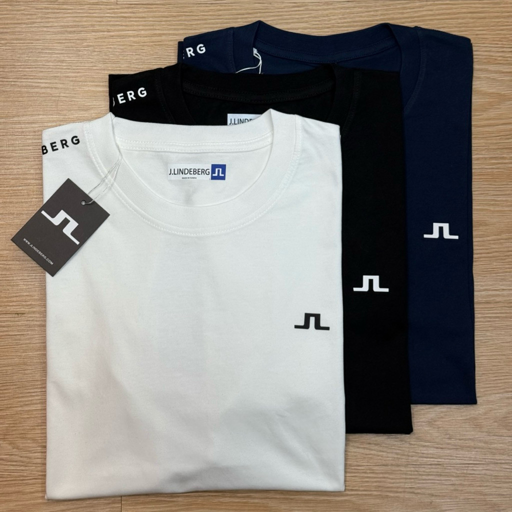 Áo thun jlindeberg thiết kế thoáng khí mùa hè dành cho nam và nữ